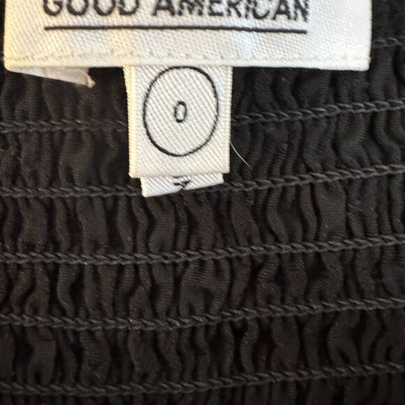 Good American Leopard Print Dress Button Front Puff Sleeve - Picture 14 of 16